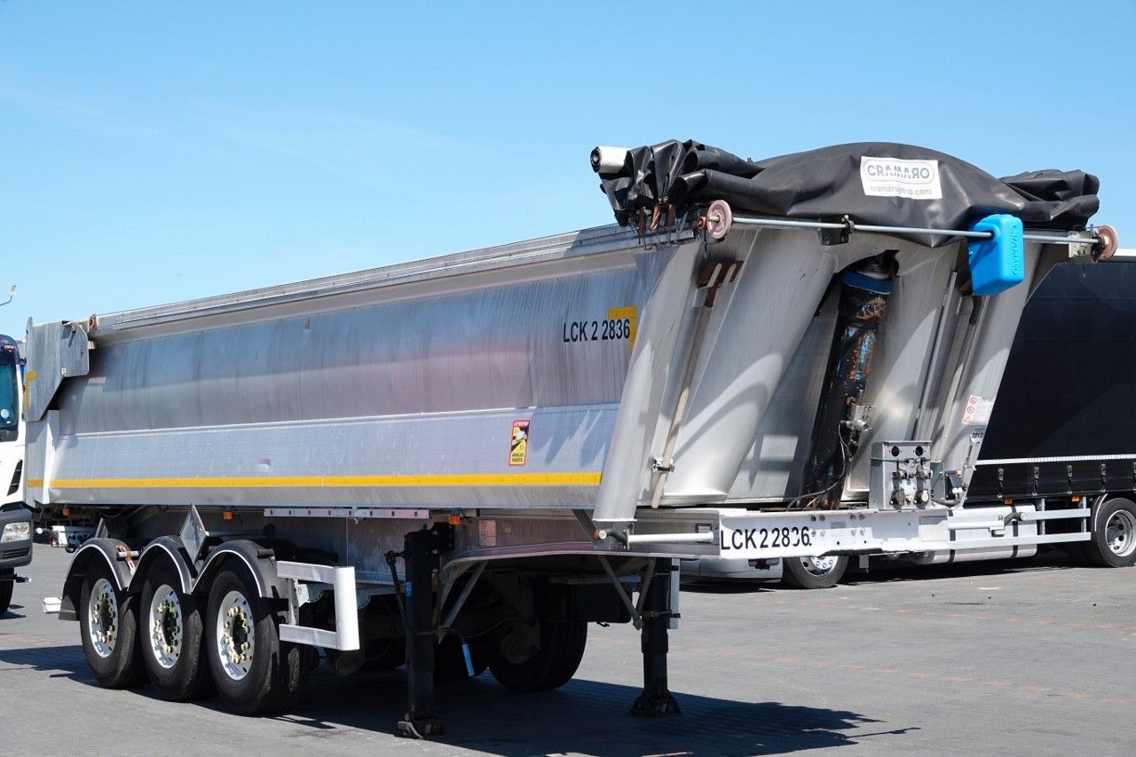 Benalu WYWROTKA / 25 m3 / ALUMINIOWA / HYDROKLAPA / 2X - סמיטריילר עם מזהיר: תמונה 1 Benalu WYWROTKA / 25 m3 / ALUMINIOWA / HYDROKLAPA / 2X - סמיטריילר עם מזהיר: תמונה 1