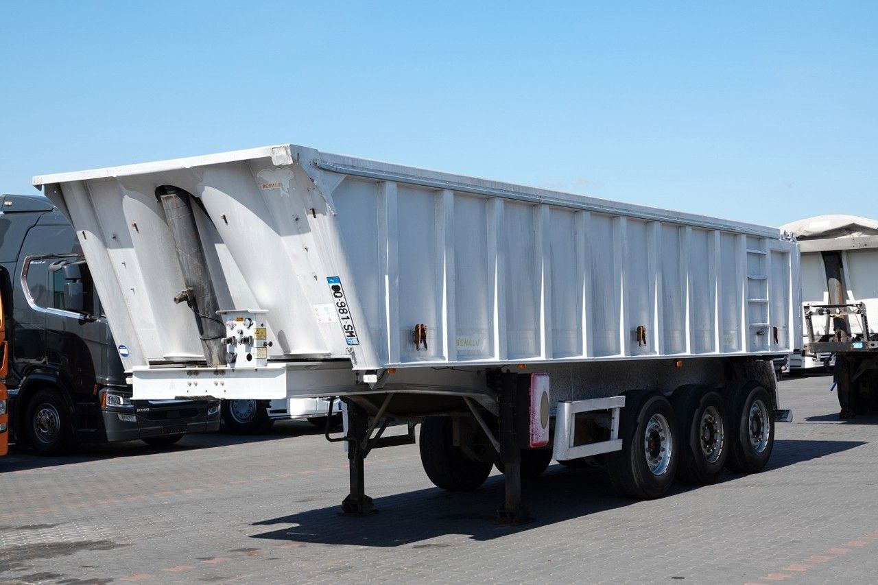 Benalu WYWROTKA / 25 m3 / ALUMINIOWA / SAF / SPROWADZ - סמיטריילר עם מזהיר: תמונה 1 Benalu WYWROTKA / 25 m3 / ALUMINIOWA / SAF / SPROWADZ - סמיטריילר עם מזהיר: תמונה 1