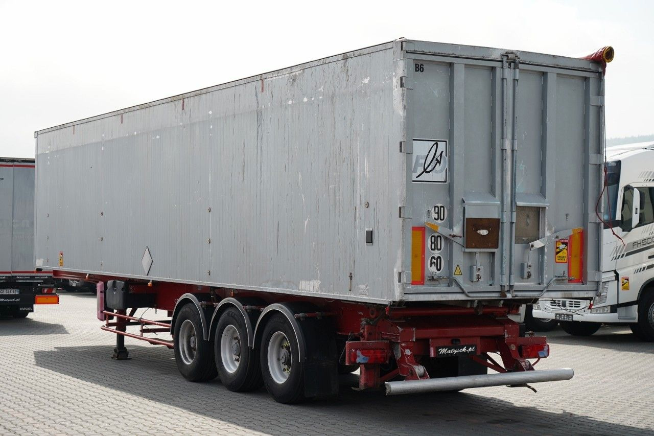 Benalu WYWROTKA 71 m3 / ALUMINIOWA / OŚ PODNOSZONA/ A - סמיטריילר עם מזהיר: תמונה 5 Benalu WYWROTKA 71 m3 / ALUMINIOWA / OŚ PODNOSZONA/ A - סמיטריילר עם מזהיר: תמונה 5