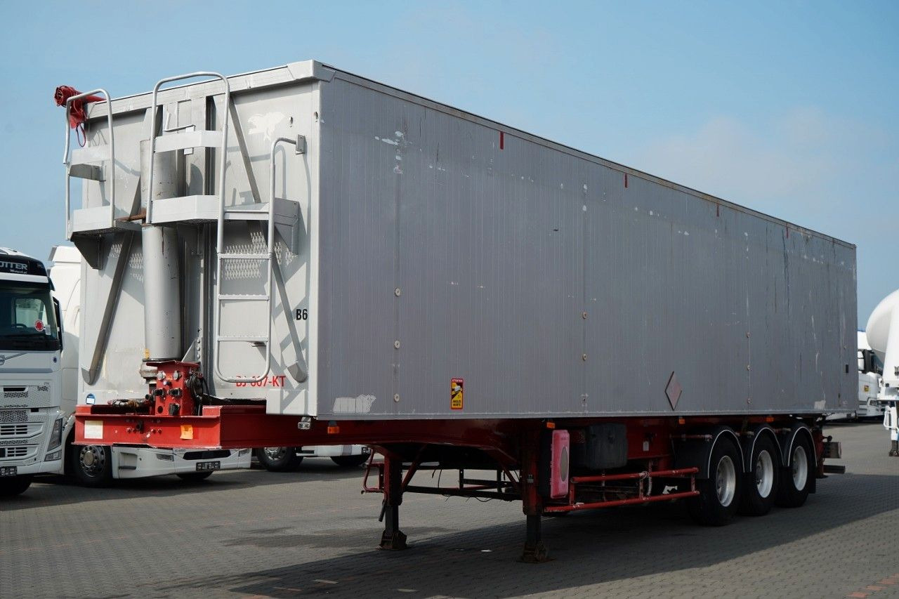 Benalu WYWROTKA 71 m3 / ALUMINIOWA / OŚ PODNOSZONA/ A - סמיטריילר עם מזהיר: תמונה 3 Benalu WYWROTKA 71 m3 / ALUMINIOWA / OŚ PODNOSZONA/ A - סמיטריילר עם מזהיר: תמונה 3