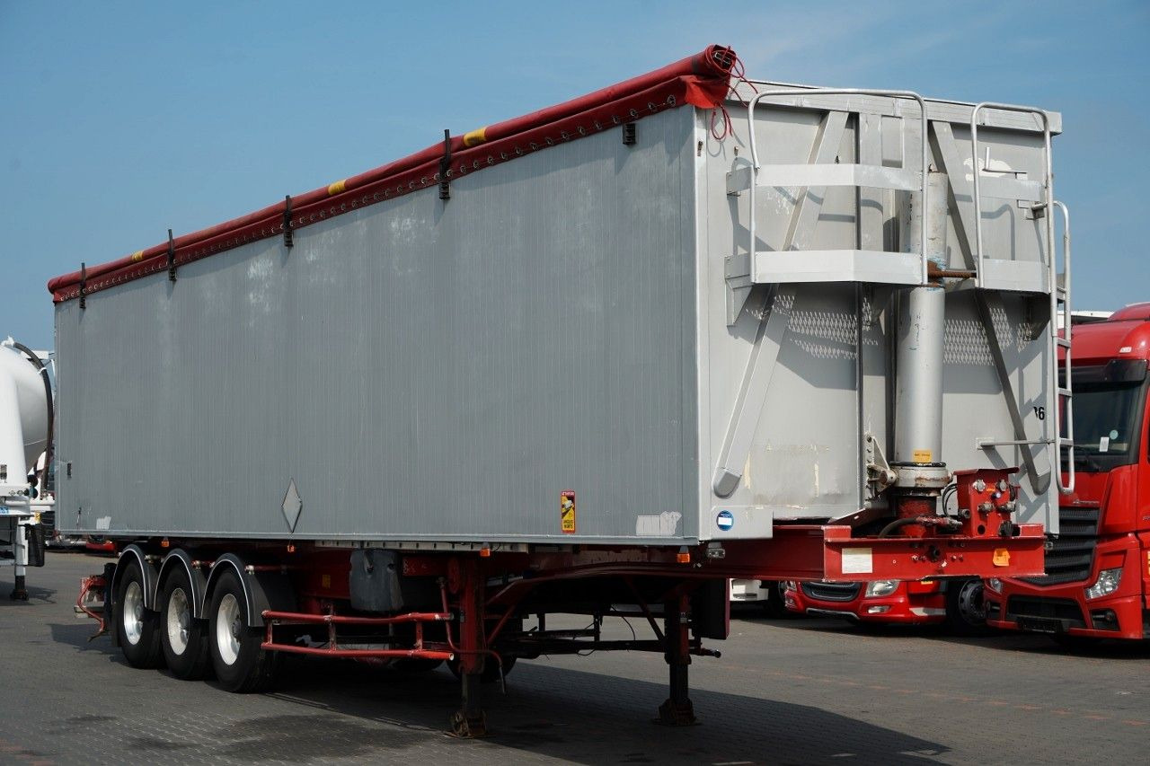 Benalu WYWROTKA 71 m3 / ALUMINIOWA / OŚ PODNOSZONA/ A - סמיטריילר עם מזהיר: תמונה 1 Benalu WYWROTKA 71 m3 / ALUMINIOWA / OŚ PODNOSZONA/ A - סמיטריילר עם מזהיר: תמונה 1