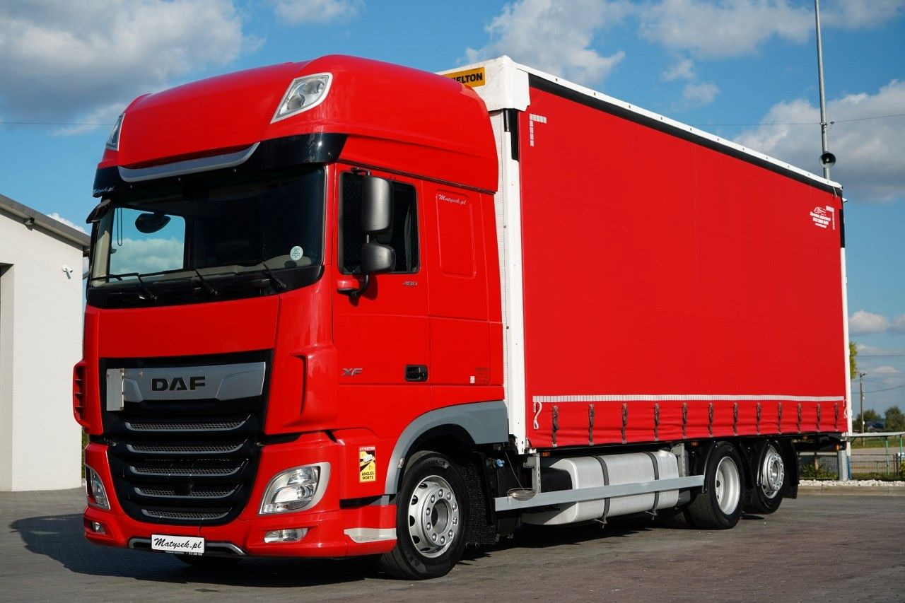DAF XF 480 / SOLÓWKA / SSC / 6X2 / OŚ PODNOSZONA / W - משאית וילונות צד: תמונה 1 DAF XF 480 / SOLÓWKA / SSC / 6X2 / OŚ PODNOSZONA / W - משאית וילונות צד: תמונה 1