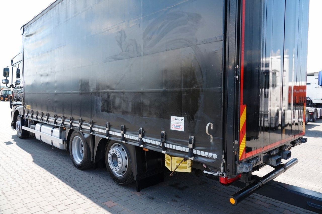 DAF XF 480 / ZESTAW TANDEM / 120 M3 / PRZEJAZDOWY / - משאית וילונות צד: תמונה 5 DAF XF 480 / ZESTAW TANDEM / 120 M3 / PRZEJAZDOWY / - משאית וילונות צד: תמונה 5