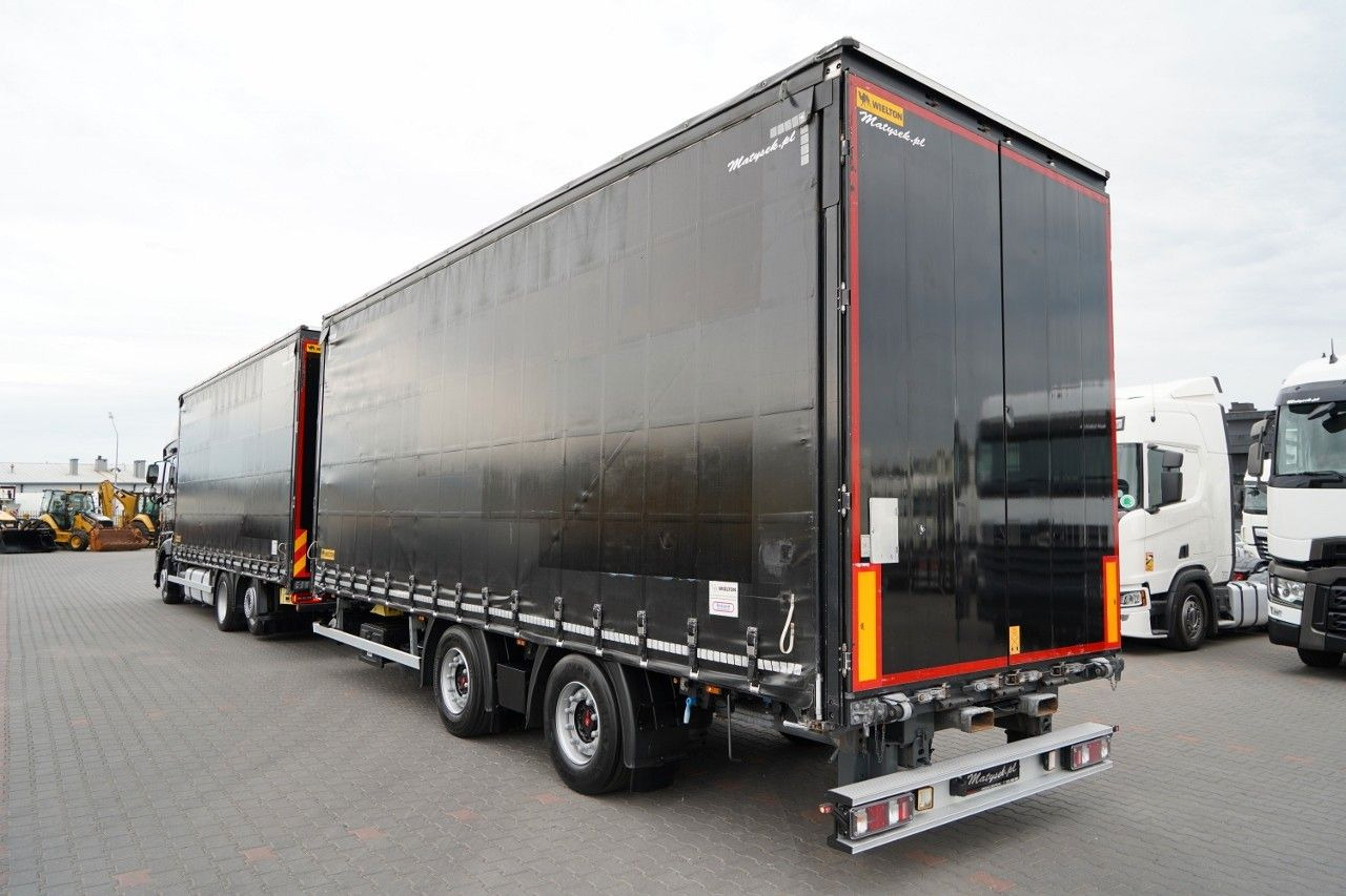 DAF XF 480 / ZESTAW TANDEM / 120 M3 / PRZEJAZDOWY / - משאית וילונות צד: תמונה 3 DAF XF 480 / ZESTAW TANDEM / 120 M3 / PRZEJAZDOWY / - משאית וילונות צד: תמונה 3