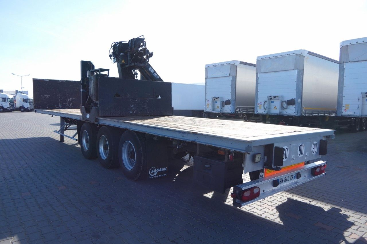 Kaiser PLATFORM/FOR BUILDING/CRANE HIAB /STRONG-FLOOR - סמיטריילר צד נופל/ שטוח: תמונה 3 Kaiser PLATFORM/FOR BUILDING/CRANE HIAB /STRONG-FLOOR - סמיטריילר צד נופל/ שטוח: תמונה 3