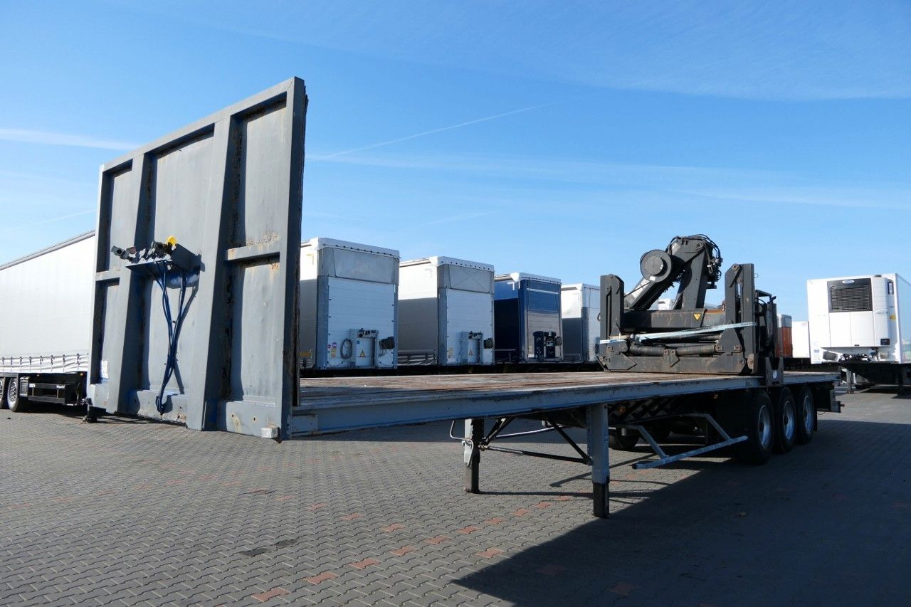 Kaiser PLATFORM/FOR BUILDING/CRANE HIAB /STRONG-FLOOR - סמיטריילר צד נופל/ שטוח: תמונה 2 Kaiser PLATFORM/FOR BUILDING/CRANE HIAB /STRONG-FLOOR - סמיטריילר צד נופל/ שטוח: תמונה 2