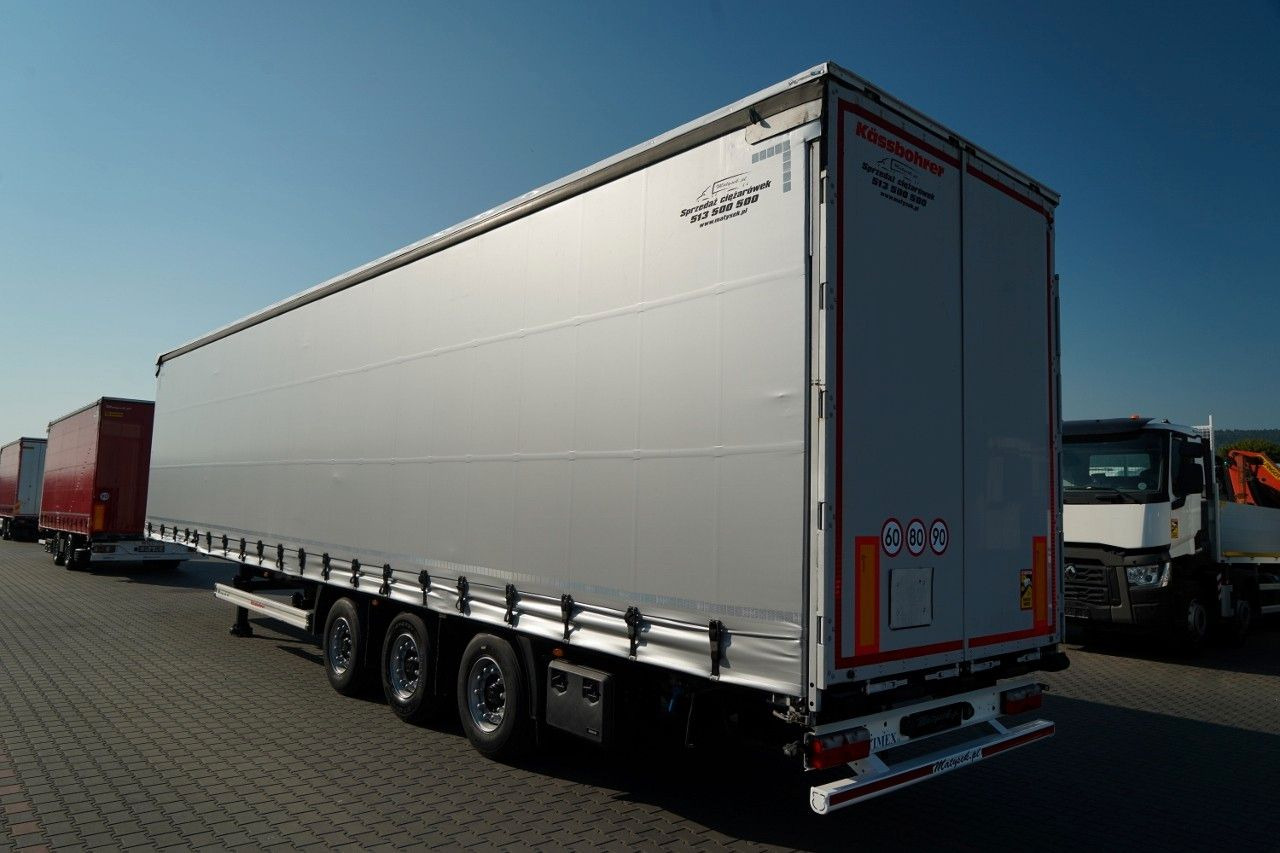 Kässbohrer FIRANKA / MEGA / DACH PODNOSZONY / LOW DECK / 20 - סמיטריילר עם וילונות צד: תמונה 3 Kässbohrer FIRANKA / MEGA / DACH PODNOSZONY / LOW DECK / 20 - סמיטריילר עם וילונות צד: תמונה 3