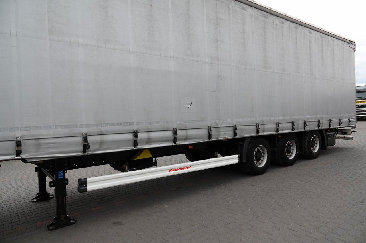 סמיטריילר עם וילונות צד Kässbohrer FIRANKA / MEGA / LOWDECK / 2021 ROK / DACH PODNO: תמונה 6