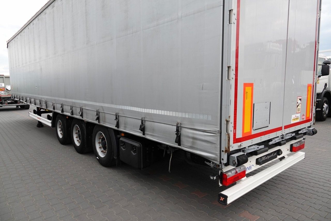 סמיטריילר עם וילונות צד Kässbohrer FIRANKA / MEGA / LOWDECK / 2021 ROK / DACH PODNO: תמונה 7