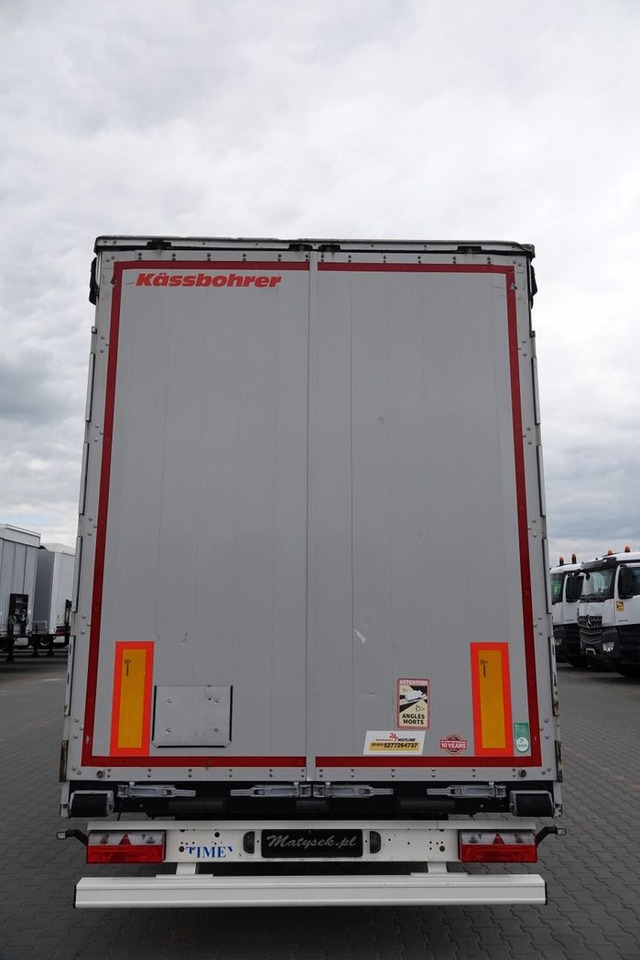 סמיטריילר עם וילונות צד Kässbohrer FIRANKA / MEGA / LOWDECK / 2021 ROK / DACH PODNO: תמונה 8