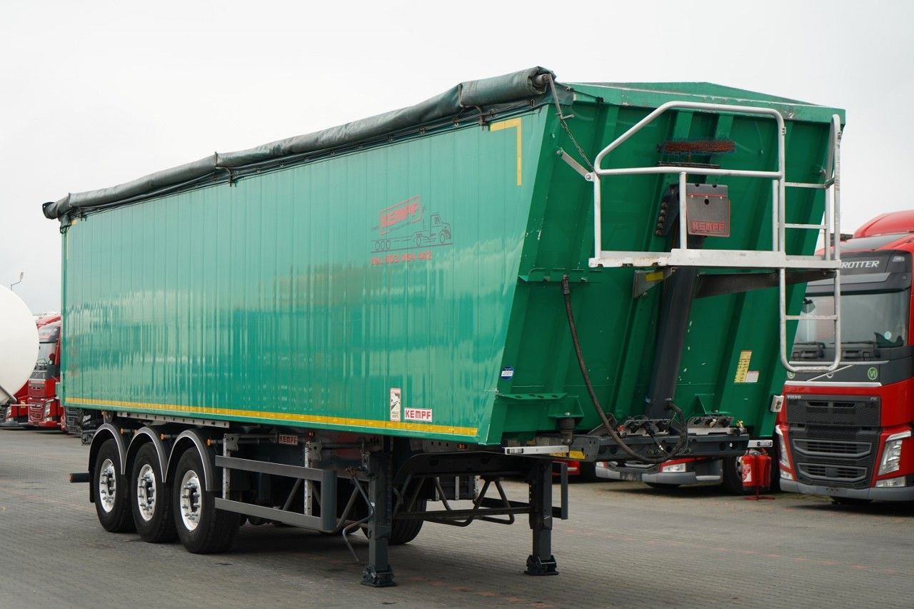 Kempf WYWROTKA 60m3 / KLAPO DRZWI / OŚ PODNOSZONA / 20 - סמיטריילר עם מזהיר: תמונה 1 Kempf WYWROTKA 60m3 / KLAPO DRZWI / OŚ PODNOSZONA / 20 - סמיטריילר עם מזהיר: תמונה 1