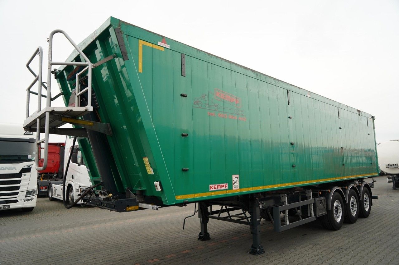 Kempf WYWROTKA 60m3 / KLAPO DRZWI / OŚ PODNOSZONA / 20 - סמיטריילר עם מזהיר: תמונה 4 Kempf WYWROTKA 60m3 / KLAPO DRZWI / OŚ PODNOSZONA / 20 - סמיטריילר עם מזהיר: תמונה 4