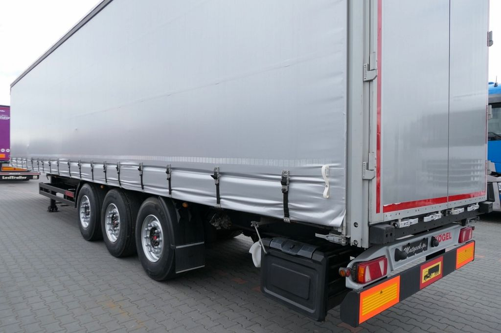 סמיטריילר עם וילונות צד Kögel FIRANKA STANDARD / 2018 ROK / SAF / OPONY 100 %: תמונה 9
