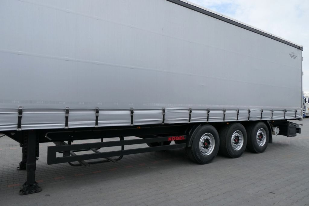 סמיטריילר עם וילונות צד Kögel FIRANKA STANDARD / 2018 ROK / SAF / OPONY 100 %: תמונה 10