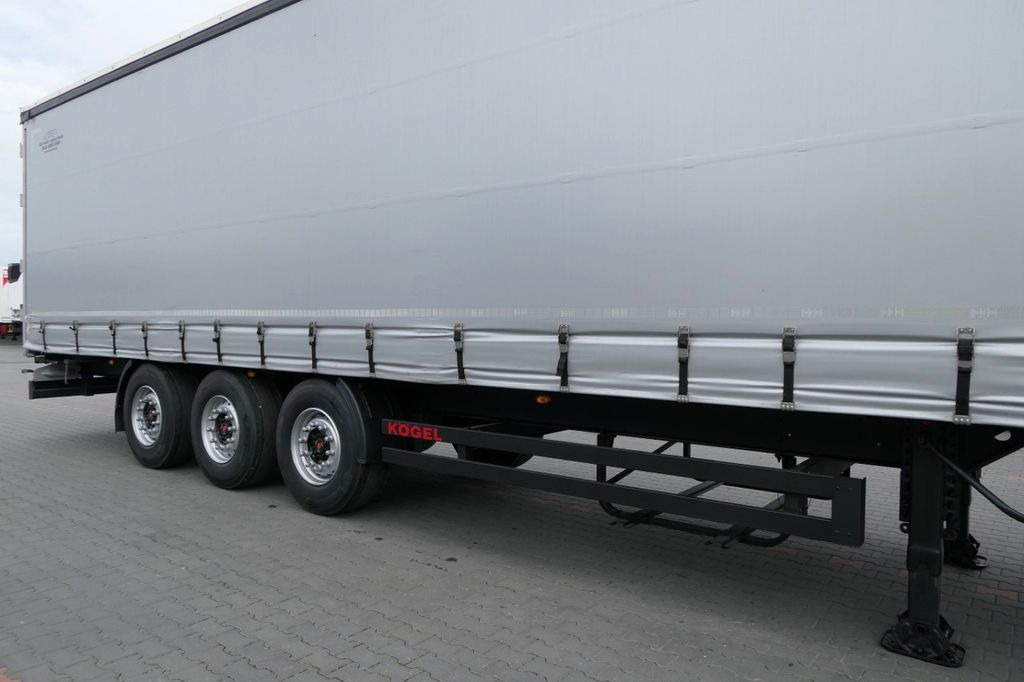 סמיטריילר עם וילונות צד Kögel FIRANKA STANDARD / 2018 ROK / SAF / OPONY 100 %: תמונה 6
