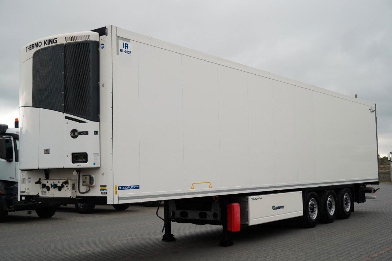 Krone CHŁODNIA / THERMO KING SLX 400 / DOPPELSTOCK / K - סמיטריילר עם קירור: תמונה 1 Krone CHŁODNIA / THERMO KING SLX 400 / DOPPELSTOCK / K - סמיטריילר עם קירור: תמונה 1