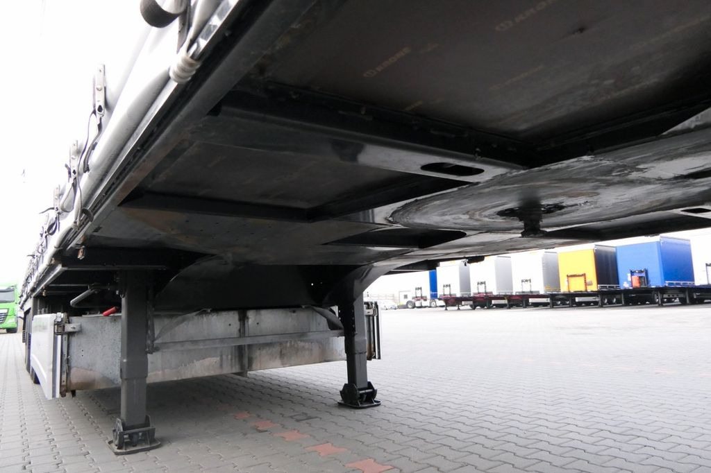 סמיטריילר עם וילונות צד Krone CURTAINSIDER/MEGA/PALLET BOX/LIFTED ROOF & AXLE/: תמונה 19