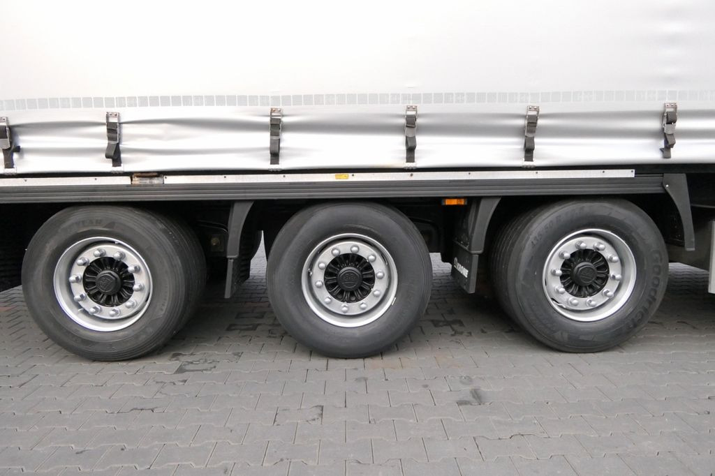 סמיטריילר עם וילונות צד Krone CURTAINSIDER/MEGA/PALLET BOX/LIFTED ROOF & AXLE/: תמונה 14