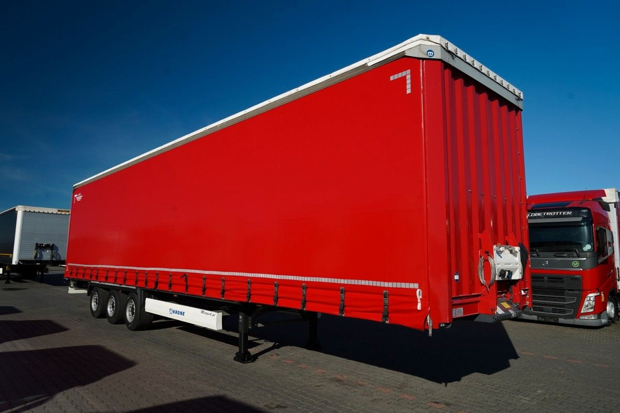 Krone FIRANKA / MEGA / 2018 / OŚ PODNOSZONA / LOW DECK - סמיטריילר עם וילונות צד: תמונה 2 Krone FIRANKA / MEGA / 2018 / OŚ PODNOSZONA / LOW DECK - סמיטריילר עם וילונות צד: תמונה 2