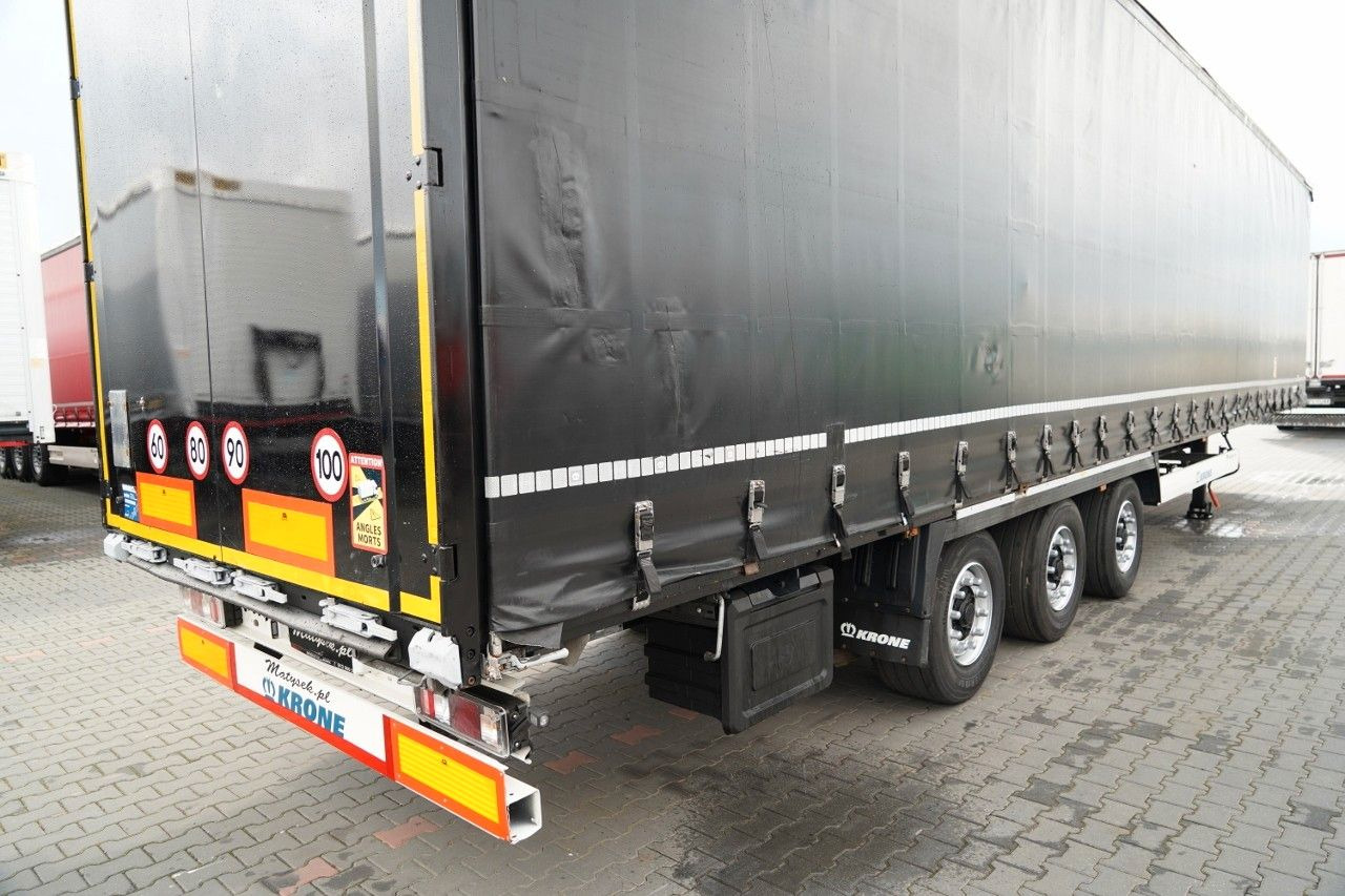 סמיטריילר עם וילונות צד Krone FIRANKA / MEGA / DACH PODNOSZONY / LOW DECK / 2: תמונה 13