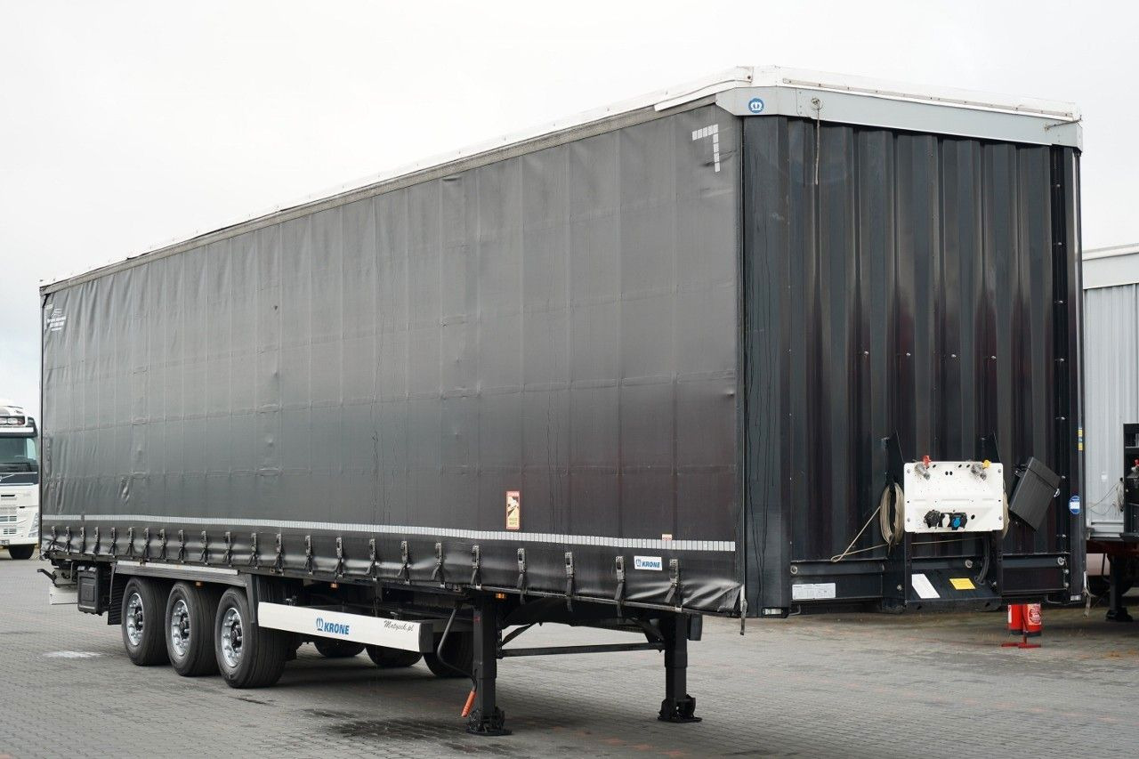 סמיטריילר עם וילונות צד Krone FIRANKA / MEGA / DACH PODNOSZONY / LOW DECK / 2: תמונה 8