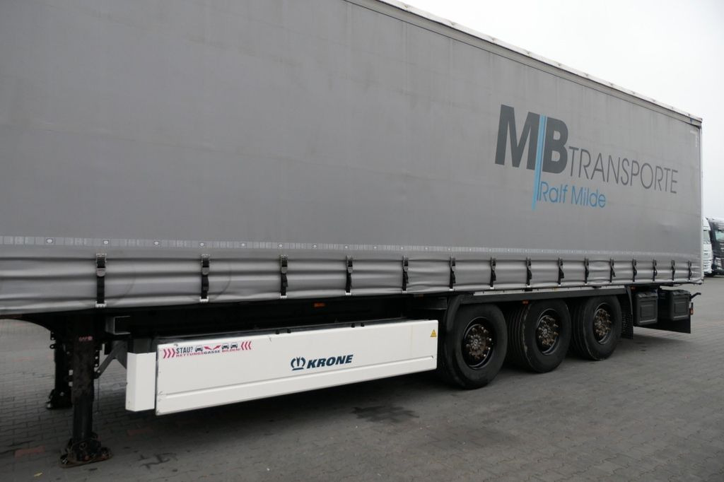 Krone FIRANKA STANDARD / 2020 ROK / OŚ PODNOSZONA - סמיטריילר עם וילונות צד: תמונה 2 Krone FIRANKA STANDARD / 2020 ROK / OŚ PODNOSZONA - סמיטריילר עם וילונות צד: תמונה 2
