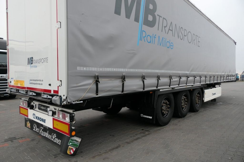 Krone FIRANKA STANDARD / 2020 ROK / OŚ PODNOSZONA - סמיטריילר עם וילונות צד: תמונה 5 Krone FIRANKA STANDARD / 2020 ROK / OŚ PODNOSZONA - סמיטריילר עם וילונות צד: תמונה 5