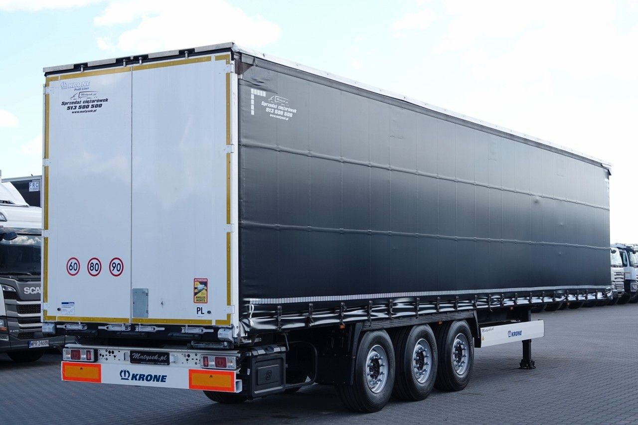 Krone FIRANKA STANDARD / OPONY 100 % / DACH PODNOSZONY Krone FIRANKA STANDARD / OPONY 100 % / DACH PODNOSZONY - סמיטריילר עם וילונות צד: תמונה 3 Krone FIRANKA STANDARD / OPONY 100 % / DACH PODNOSZONY Krone FIRANKA STANDARD / OPONY 100 % / DACH PODNOSZONY - סמיטריילר עם וילונות צד: תמונה 3
