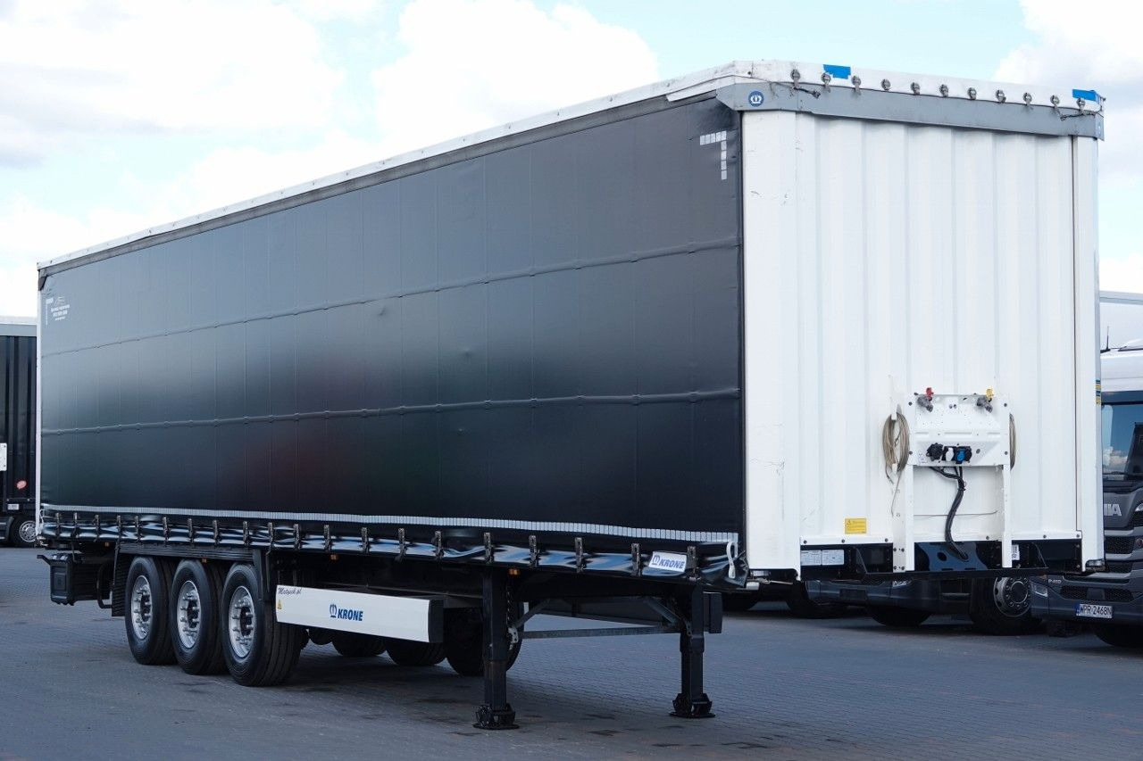 Krone FIRANKA STANDARD / OPONY 100 % / DACH PODNOSZONY Krone FIRANKA STANDARD / OPONY 100 % / DACH PODNOSZONY - סמיטריילר עם וילונות צד: תמונה 4 Krone FIRANKA STANDARD / OPONY 100 % / DACH PODNOSZONY Krone FIRANKA STANDARD / OPONY 100 % / DACH PODNOSZONY - סמיטריילר עם וילונות צד: תמונה 4