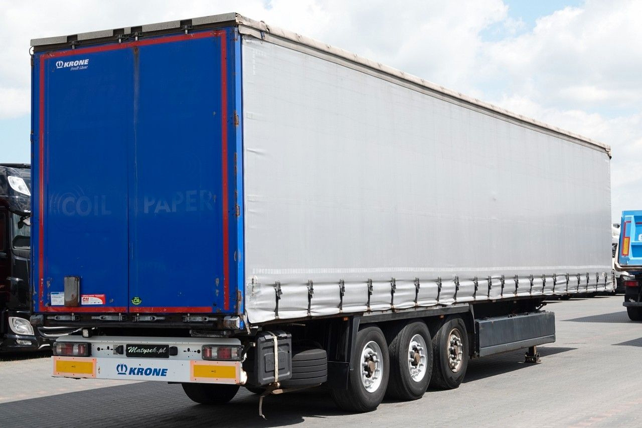 Krone FIRANKA / STANDARD / OŚ PODNOSZONA / KOSZ NA PA - סמיטריילר עם וילונות צד: תמונה 4 Krone FIRANKA / STANDARD / OŚ PODNOSZONA / KOSZ NA PA - סמיטריילר עם וילונות צד: תמונה 4