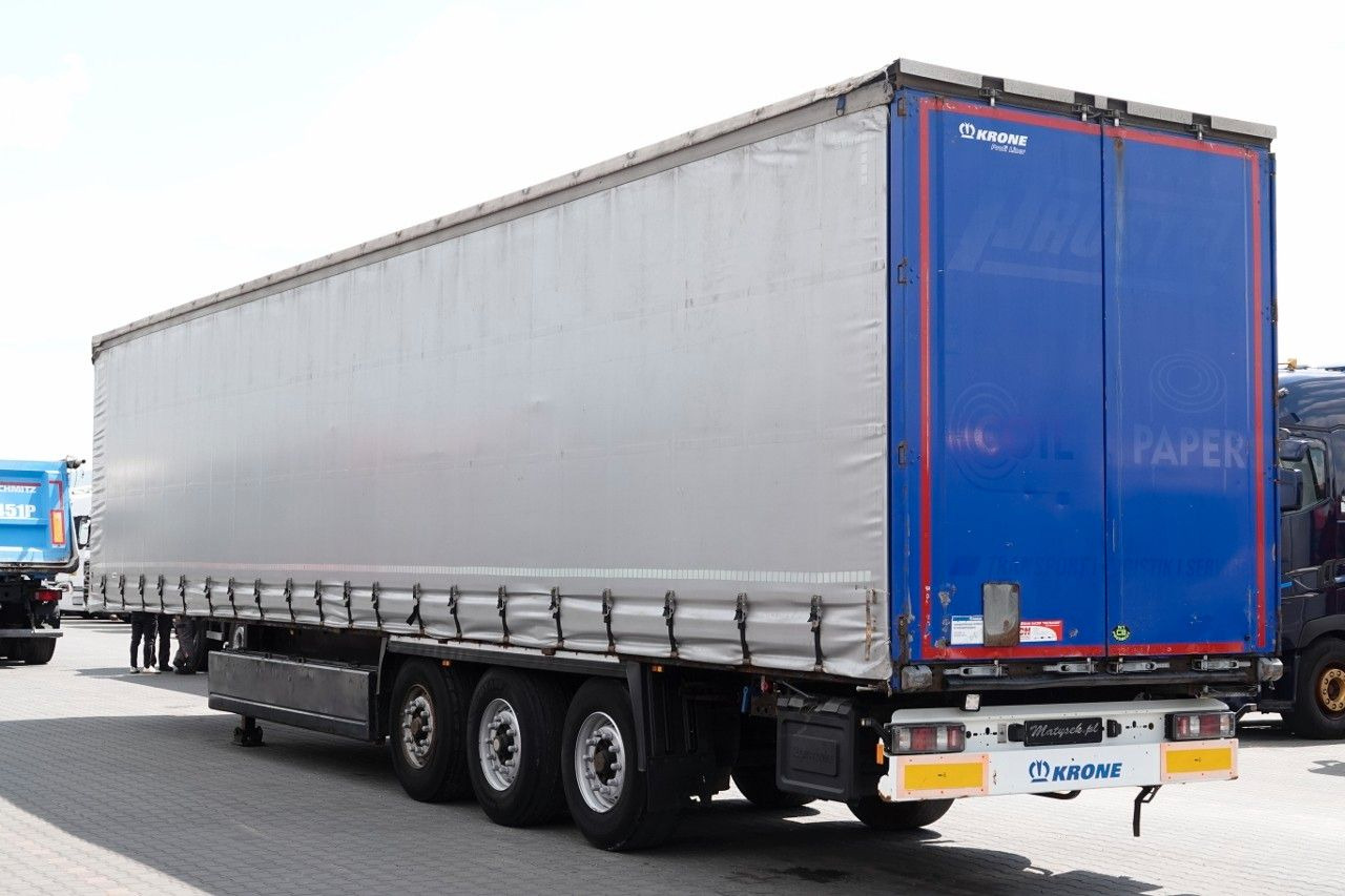 Krone FIRANKA / STANDARD / OŚ PODNOSZONA / KOSZ NA PA - סמיטריילר עם וילונות צד: תמונה 3 Krone FIRANKA / STANDARD / OŚ PODNOSZONA / KOSZ NA PA - סמיטריילר עם וילונות צד: תמונה 3