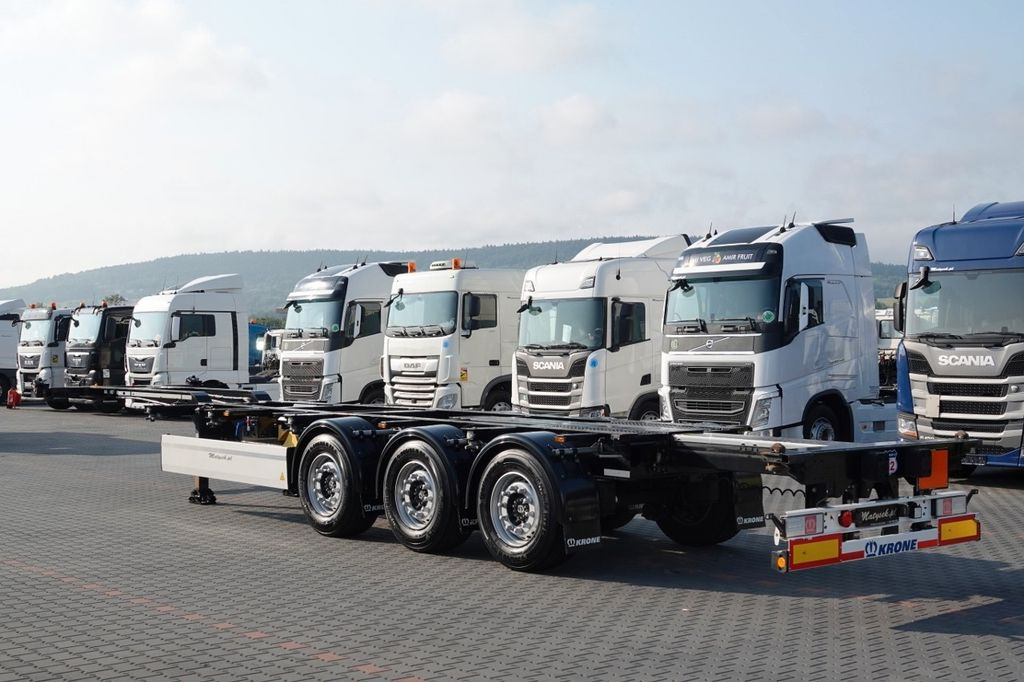 Krone NACZEPA PODKONTENEROWA / NOWA / 2023 ROK / ROZS - סמיטריילר מוביל מכולות/ החלפת גוף: תמונה 4 Krone NACZEPA PODKONTENEROWA / NOWA / 2023 ROK / ROZS - סמיטריילר מוביל מכולות/ החלפת גוף: תמונה 4