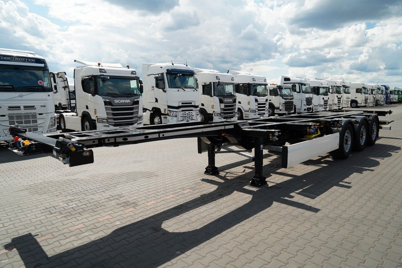 Krone / NACZEPA PODKONTENEROWA / UNIWERSALNA / 2023 RO - סמיטריילר מוביל מכולות/ החלפת גוף: תמונה 3 Krone / NACZEPA PODKONTENEROWA / UNIWERSALNA / 2023 RO - סמיטריילר מוביל מכולות/ החלפת גוף: תמונה 3