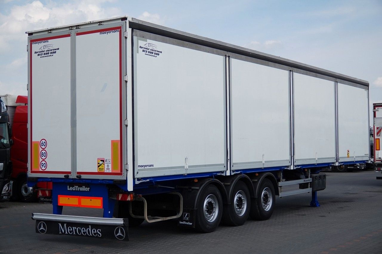 LeciTrailer KONTENER / KOFFER / OTWIERANE BOKI / MOCNA PODŁO - סמיטריילר עם קירור: תמונה 2 LeciTrailer KONTENER / KOFFER / OTWIERANE BOKI / MOCNA PODŁO - סמיטריילר עם קירור: תמונה 2