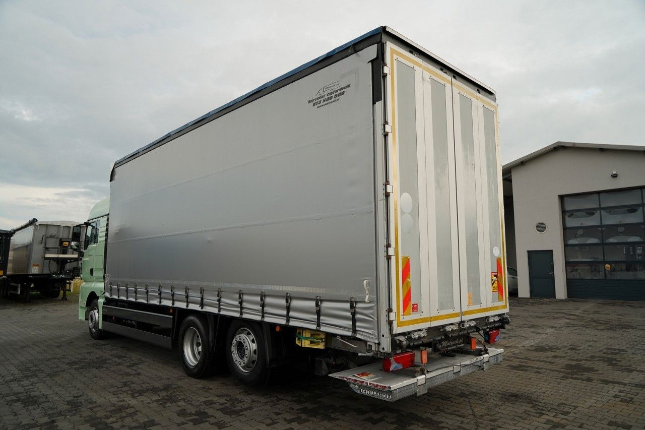 MAN TGX 26.440 / 6x2 / FIRANKA - 8,15 m / SOLÓWKA / MAN TGX 26.440 / 6x2 / FIRANKA - 8,15 m / SOLÓWKA / - משאית וילונות צד: תמונה 3 MAN TGX 26.440 / 6x2 / FIRANKA - 8,15 m / SOLÓWKA / MAN TGX 26.440 / 6x2 / FIRANKA - 8,15 m / SOLÓWKA / - משאית וילונות צד: תמונה 3