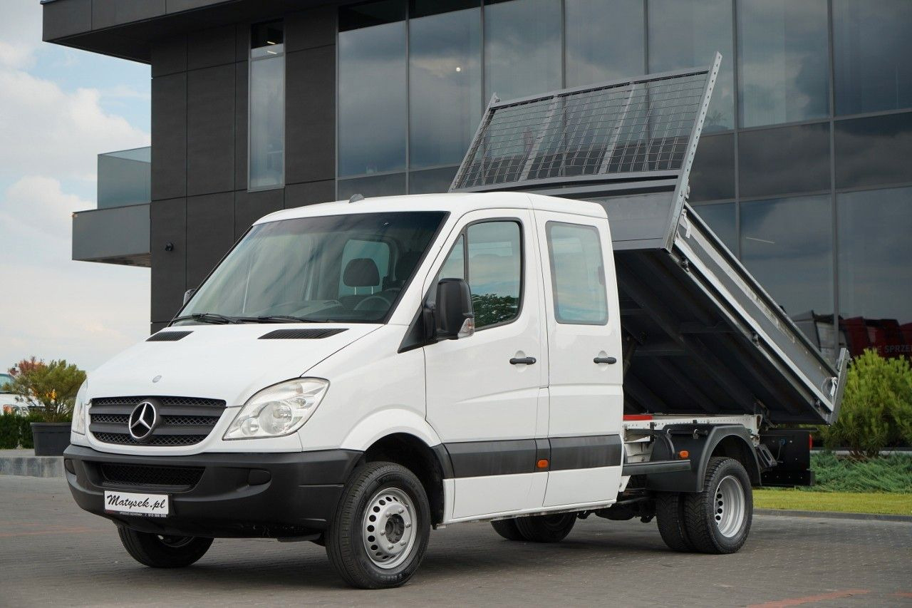 Mercedes-Benz SPRINTER / WYWROTKA - 2.80M / BLIŹNIAK / BRYGADÓ - כלי רכב מסחרי מזהיר: תמונה 1 Mercedes-Benz SPRINTER / WYWROTKA - 2.80M / BLIŹNIAK / BRYGADÓ - כלי רכב מסחרי מזהיר: תמונה 1