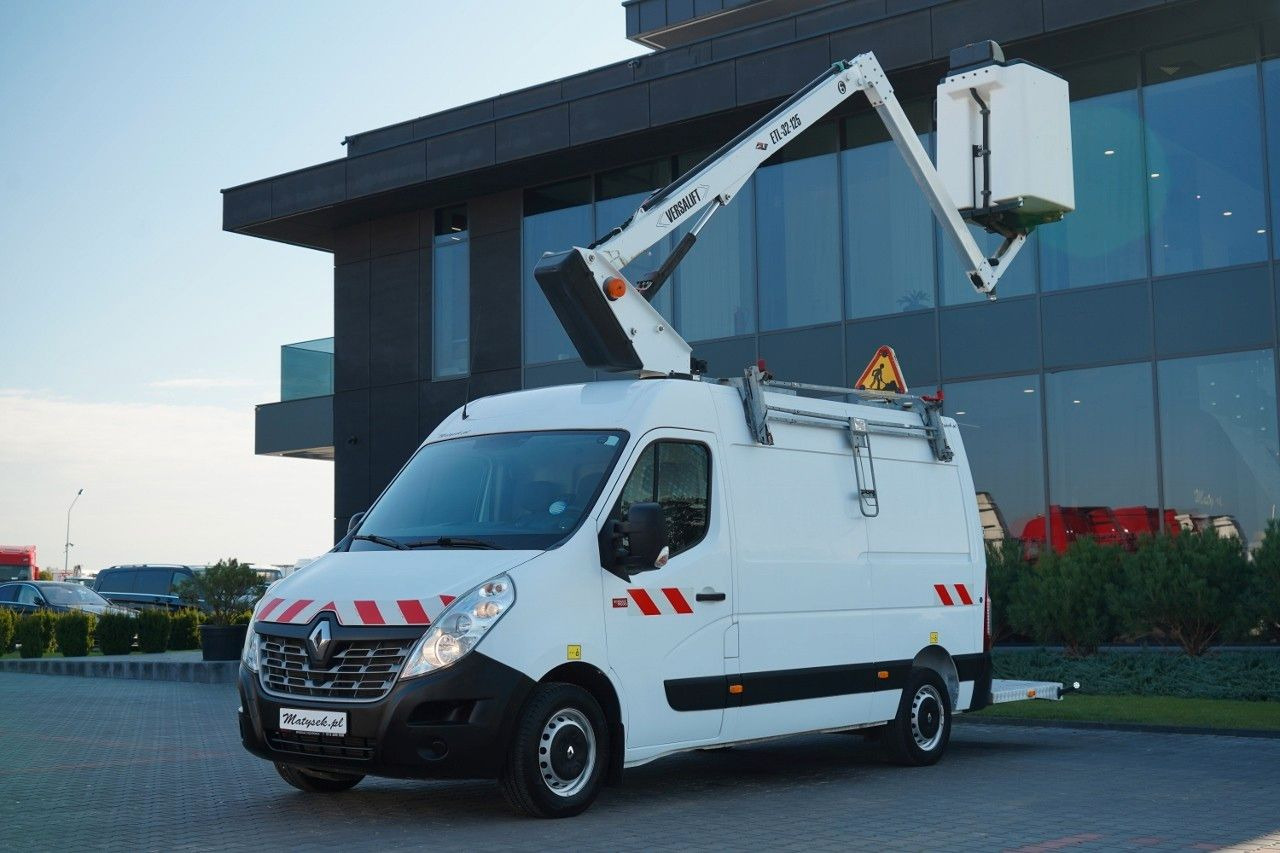 Renault MASTER / PODNOŚNIK KOSZOWY - 10.5 m / BLASZAK + - פלטפורמה אווירית מותקנת על משאית: תמונה 4 Renault MASTER / PODNOŚNIK KOSZOWY - 10.5 m / BLASZAK + - פלטפורמה אווירית מותקנת על משאית: תמונה 4