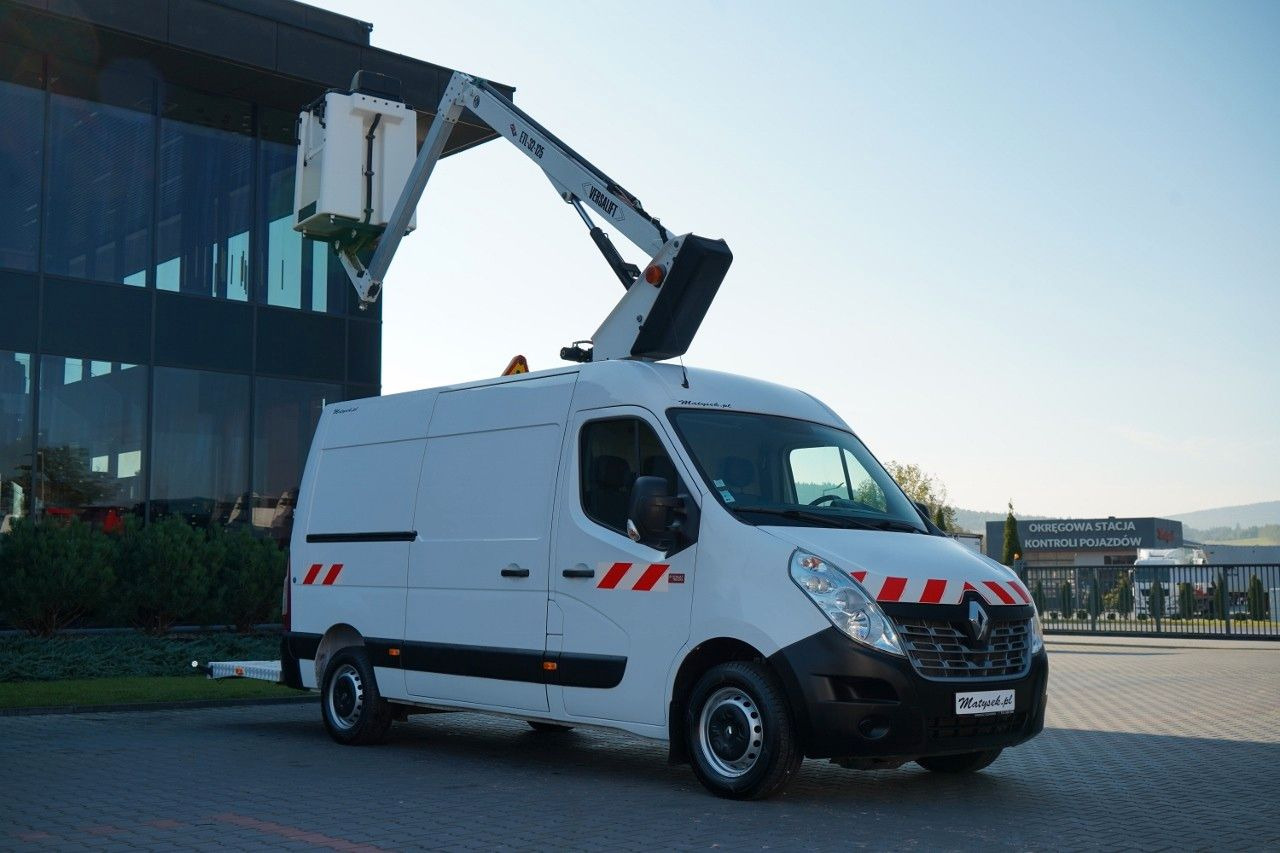 Renault MASTER / PODNOŚNIK KOSZOWY - 10.5 m / BLASZAK + - פלטפורמה אווירית מותקנת על משאית: תמונה 2 Renault MASTER / PODNOŚNIK KOSZOWY - 10.5 m / BLASZAK + - פלטפורמה אווירית מותקנת על משאית: תמונה 2