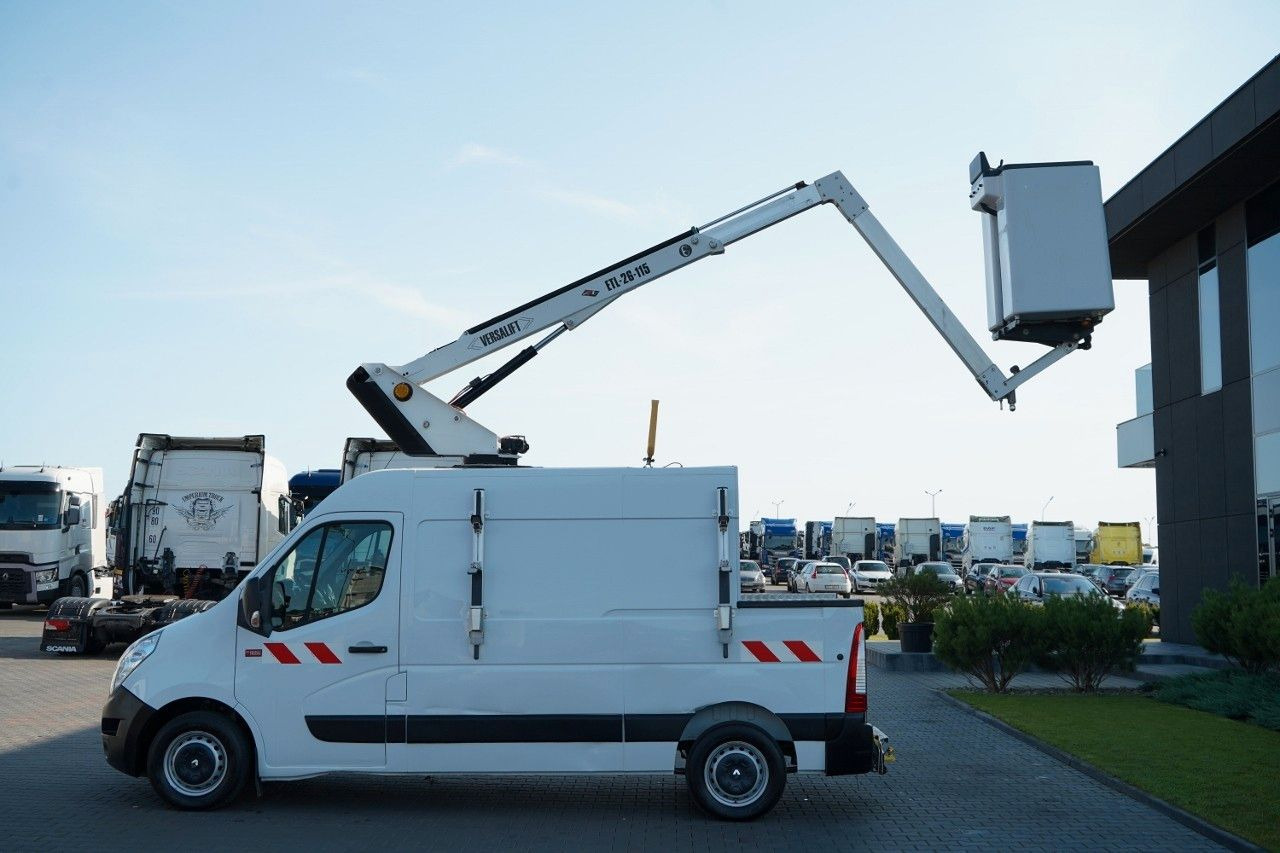 Renault MASTER / PODNOŚNIK KOSZOWY - VERSALIFT ETL-26-11 - פלטפורמה אווירית מותקנת על משאית: תמונה 3 Renault MASTER / PODNOŚNIK KOSZOWY - VERSALIFT ETL-26-11 - פלטפורמה אווירית מותקנת על משאית: תמונה 3
