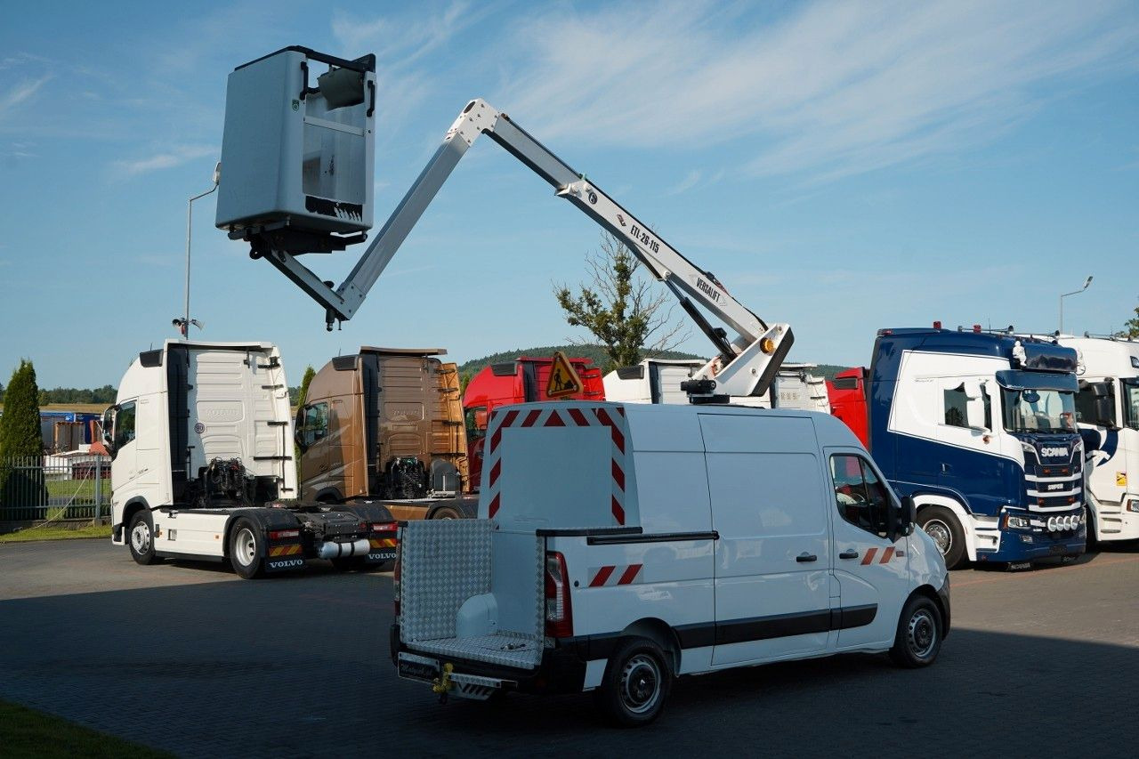 Renault MASTER / PODNOŚNIK KOSZOWY - VERSALIFT ETL-26-11 - פלטפורמה אווירית מותקנת על משאית: תמונה 4 Renault MASTER / PODNOŚNIK KOSZOWY - VERSALIFT ETL-26-11 - פלטפורמה אווירית מותקנת על משאית: תמונה 4