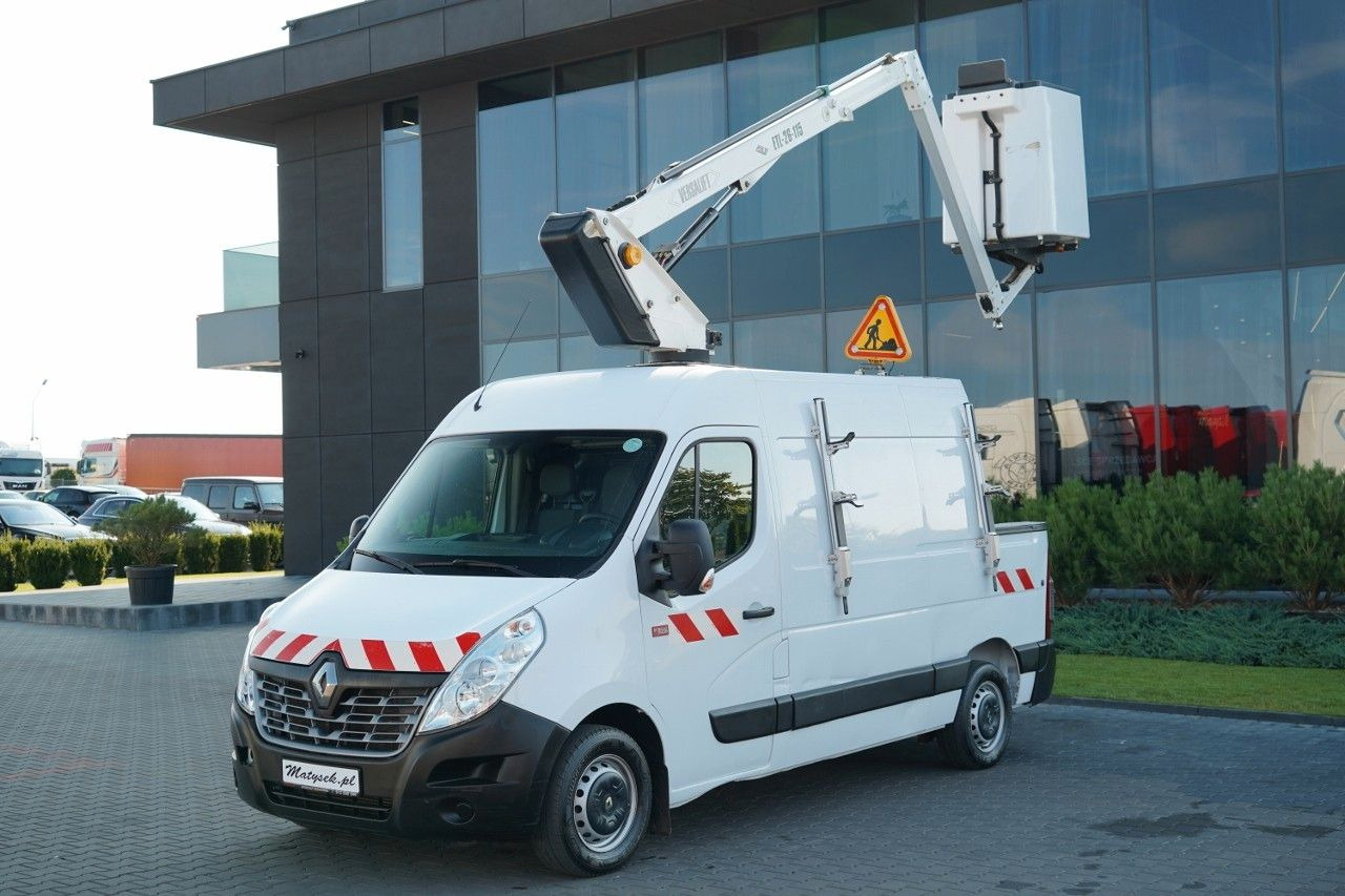 Renault MASTER / PODNOŚNIK KOSZOWY - VERSALIFT ETL-26-11 - פלטפורמה אווירית מותקנת על משאית: תמונה 1 Renault MASTER / PODNOŚNIK KOSZOWY - VERSALIFT ETL-26-11 - פלטפורמה אווירית מותקנת על משאית: תמונה 1