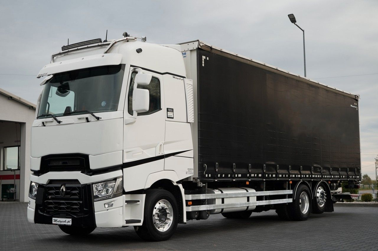 Renault T 440 / 6X2 / SOLÓWKA / FIRANKA 9.5 M / I-PARK C - משאית וילונות צד: תמונה 2 Renault T 440 / 6X2 / SOLÓWKA / FIRANKA 9.5 M / I-PARK C - משאית וילונות צד: תמונה 2