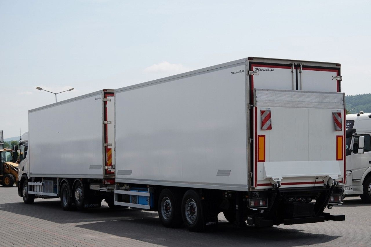 Scania P 410 / CHŁODNIA / ZESTAW TANDEM / PRZEJAZDOWY / - משאית קירור: תמונה 4 Scania P 410 / CHŁODNIA / ZESTAW TANDEM / PRZEJAZDOWY / - משאית קירור: תמונה 4