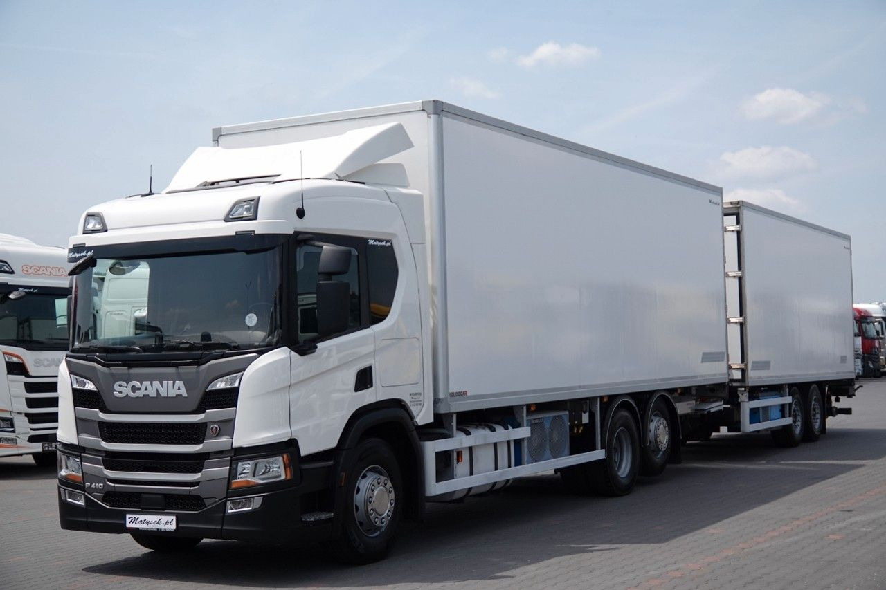 Scania P 410 / CHŁODNIA / ZESTAW TANDEM / PRZEJAZDOWY / - משאית קירור: תמונה 2 Scania P 410 / CHŁODNIA / ZESTAW TANDEM / PRZEJAZDOWY / - משאית קירור: תמונה 2