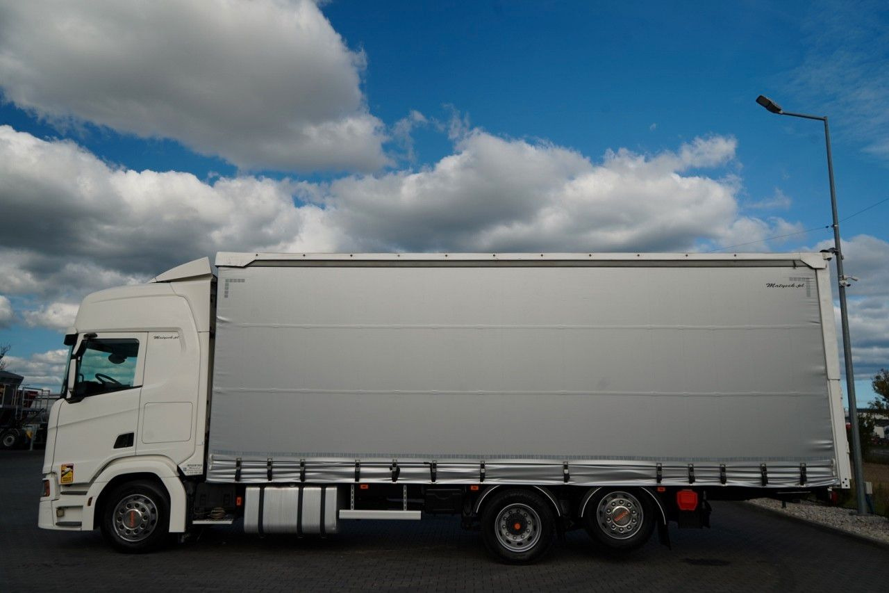 Scania R 450 / MEGA / 6x2 / FIRANKA - 8,2 m / SOLÓWKA / - משאית וילונות צד: תמונה 3 Scania R 450 / MEGA / 6x2 / FIRANKA - 8,2 m / SOLÓWKA / - משאית וילונות צד: תמונה 3