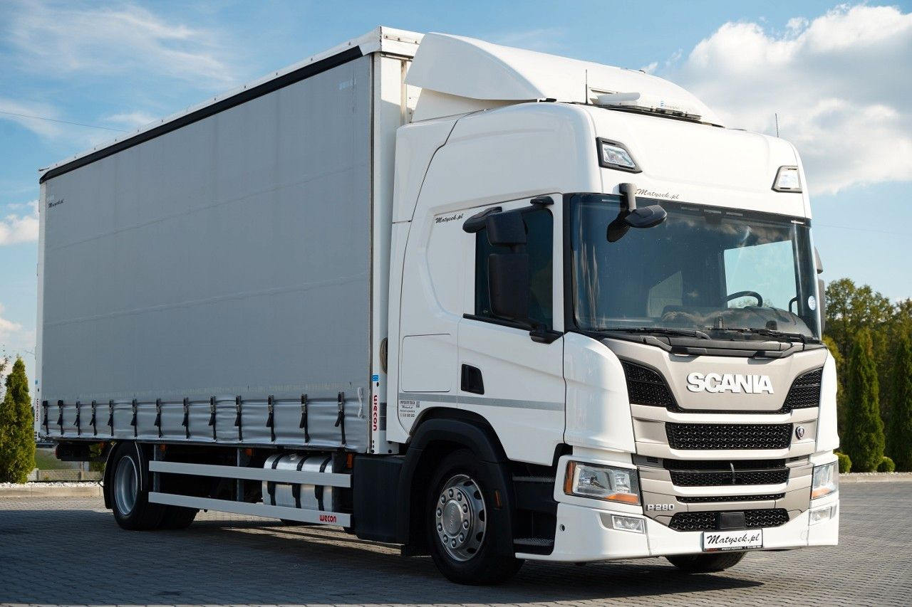 Scania SCANIA P 280 / SOLÓWKA / 4X2 /  MEGA / I-PARK CO - משאית וילונות צד: תמונה 1 Scania SCANIA P 280 / SOLÓWKA / 4X2 /  MEGA / I-PARK CO - משאית וילונות צד: תמונה 1