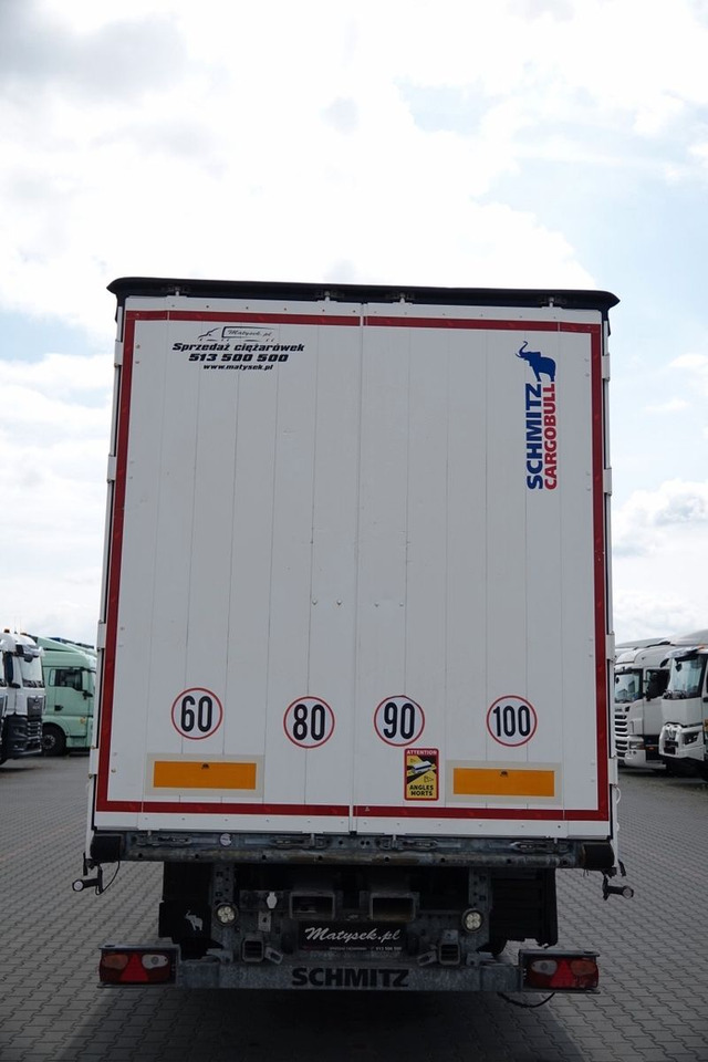 סמיטריילר עם וילונות צד Schmitz Cargobull FIRANKA / STANDARD /  OŚ PODNOSZONA / KOSZ NA PA: תמונה 8