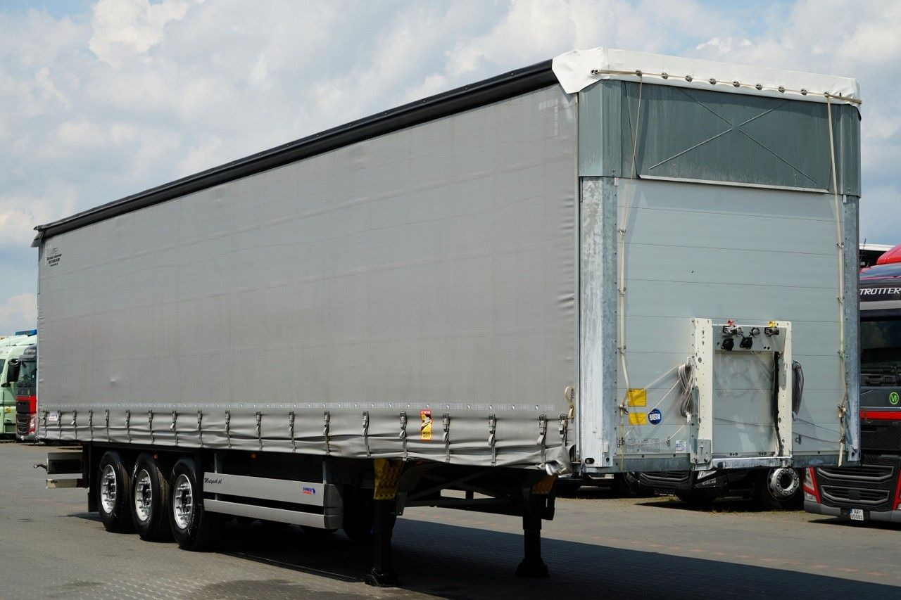 Schmitz Cargobull FIRANKA / STANDARD / OŚ PODNOSZONA / PODNOSZONY - סמיטריילר עם וילונות צד: תמונה 1 Schmitz Cargobull FIRANKA / STANDARD / OŚ PODNOSZONA / PODNOSZONY - סמיטריילר עם וילונות צד: תמונה 1