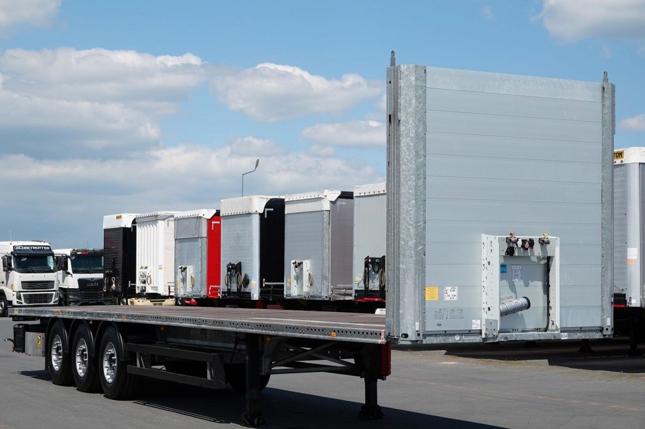 Schmitz Cargobull NACZEPA PLATFORMA / 2019 / OPONY 100% / WAGA: 5 - סמיטריילר צד נופל/ שטוח: תמונה 1 Schmitz Cargobull NACZEPA PLATFORMA / 2019 / OPONY 100% / WAGA: 5 - סמיטריילר צד נופל/ שטוח: תמונה 1