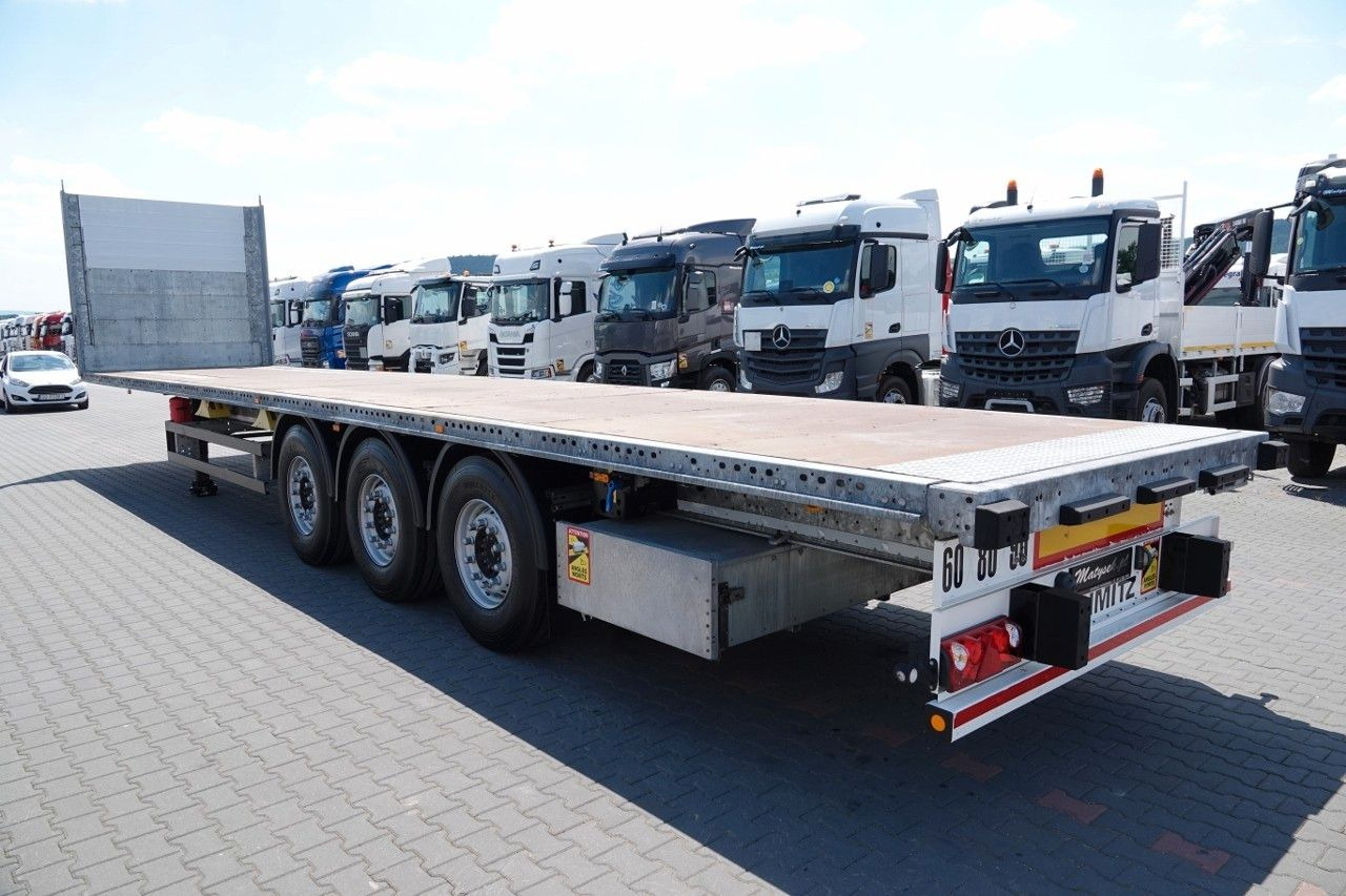 Schmitz Cargobull NACZEPA PLATFORMA / 2019 / OPONY 100% / WAGA: 5 - סמיטריילר צד נופל/ שטוח: תמונה 5 Schmitz Cargobull NACZEPA PLATFORMA / 2019 / OPONY 100% / WAGA: 5 - סמיטריילר צד נופל/ שטוח: תמונה 5